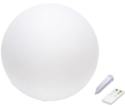 Velamp Boule lumineuse solaire Ø 30cm Blanc