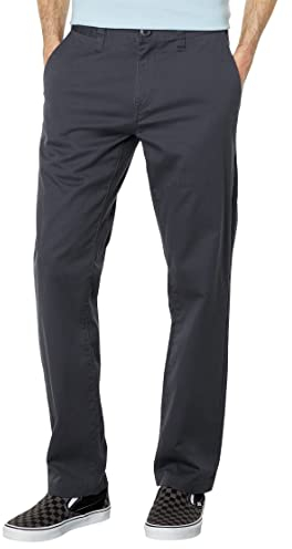 Volcom Herren Frickin Modern Fit Stretch Chino Pant Hose, Kohle 1, 34W / 32L