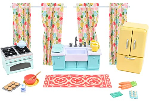 Honey Bee Acres Home Kitchen Accessories Playset - 27 Piece Set - Ages 3+