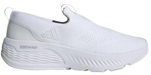 adidas Herren Cloudfoam GO Lounger Shoes Schuhe, Cloud White/Cloud White/Cloud White, 44 2/3 EU