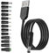 USB auf DC Stecker Kabel, 13 in 1 Universal USB A auf Hohlstecker Ladekabel Netzkabel Stromkabel Adapterkabel mit 13 Stecker für Philips Hue Hub, Kameras, LED Streifen, Router, TV Box (1,5M Schwarz)
