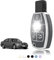 TOOMUME Coque Clé TPU, Etui Clé Étui Clé Adapté pour Mercedes Benz A/B/C/E/G/R/S Classe GLA GLC GLE GLK SLK CLA CLK CLS AMG W203 W204 W211 W212, Couvre Clef Cache Cle Voiture Telécommande - Smart Key