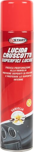 Spray Detergente Lucida Cruscotto Vaniglia 400 ml per auto - Spray detergente lucida cruscotto – 400 m 2 - cruscotti