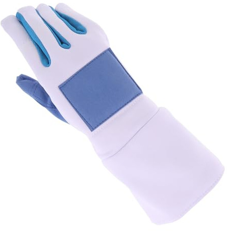 BIUDECO Moufles D'escrime Antidérapant XXL Droit en Nylon Renforcé, Rembourré et Respirant, pour Entraînement Sportif Professionnel, Équipement de Protection Réutilisable et Confortable