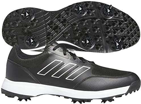 adidas Men's Tech Response 3.0 Golf Shoes, Core Black/Footwear White, 11.5