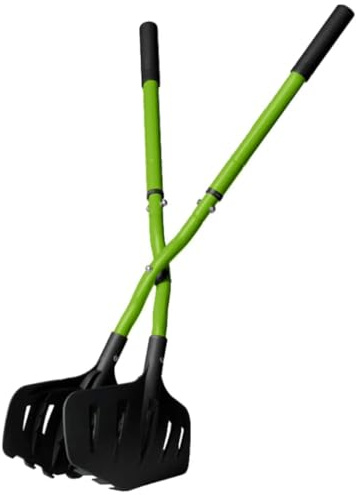 Venteo | Recoge Hojas XXL con Mango Telescópico | Herramientas Jardinería para Exteriores | Pinza recoge Objeto | Pinza de recogida ideal para recolectar Avellana y recolectar nueces