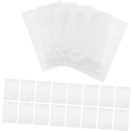 ULTECHNOVO 100stücke Transparente Packlistenumschläge Selbstklebende Versandetikettenhüllen Cpe Versandtaschen Mit Fenster Versandzubehör Für Dokumentenschutz