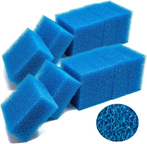 GERUI 88050 Kompatibel grovkornig filtersvamp fin för Juwel Compact/H/Bioflow 3.0/M/Bioflow Super/Bioplus Groarse