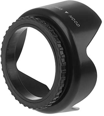 Pare-soleil à visser pour appareil photo reflex numérique 55 mm