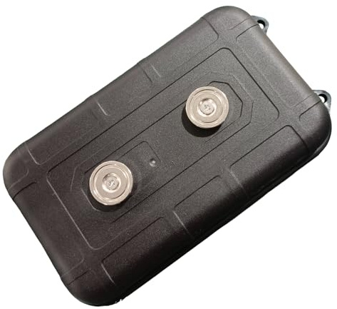 Scatola magnetica per sotto auto - Contenitore di sicurezza a prova di ruggine, Hidden Key Vault | Unità nascosta in acciaio con una chiusura resistente per il posizionamento auto