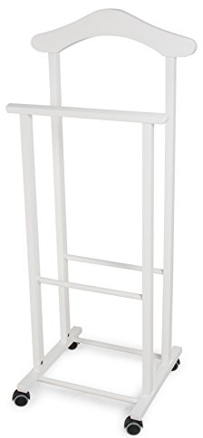 Arredamenti Italia - 102 ATRI -Indossatore - Indossatore da camera Bianco in faggio - 46 x 37 x 105 cm