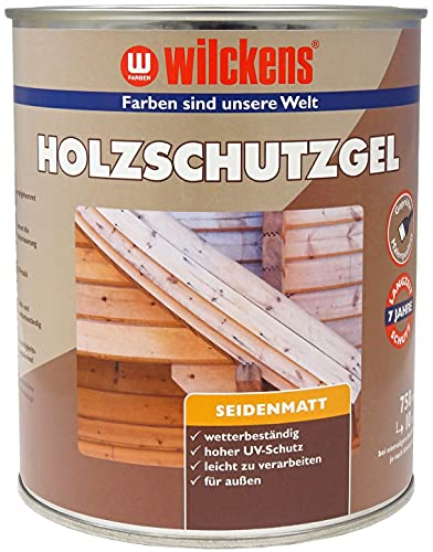 Wilckens Holzschutz-Gel für Außen, 750 ml, Nussbaum