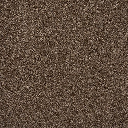 247Floors Flecked Twist Pile Carpet Roll, Hardwearing Felt Backing (8m x 4m, Brown)