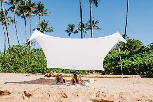 Neso Zelte Grande Beach Zelt, 2,1 m hoch, 2,8 m (9 ft) x 2,8 m (9 ft), Verstärkte Ecken und Kühlfach(Weib)