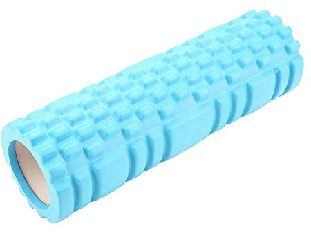Foma Yoga Roller Mini Massage zur Muskelentspannung Physiotherapie Stretching Fitnessger?t (Blau)