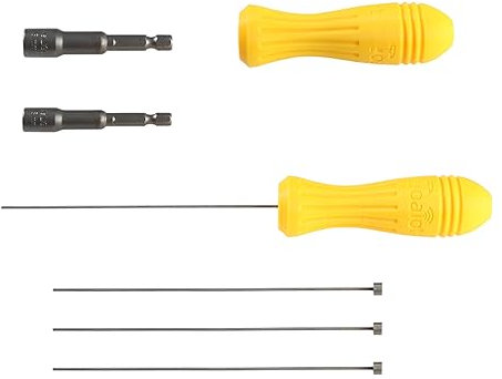 BFLKY 3D Drucker Düsenreinigungsset Nadelreiniger Edelstahl Düsenreinigungswerkzeug Set Für MK3S Ender3 3D Drucker