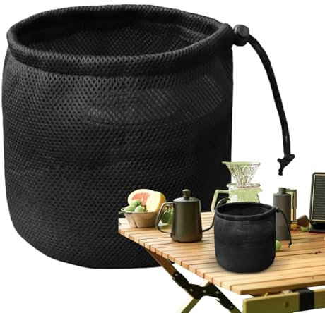 Sac À Pinces À Linge Usage Extérieur | Porte-Épingles À Linge avec Cordon Serre | Accessoires de Séchage Élastiques pour Couette, Randonnée, Pique-Nique et Salle de Bain