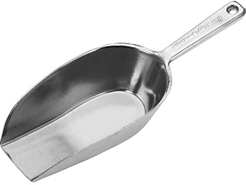 Westmark Paletta da forno/pesatura/riempimento, capacità: 210 ml (circa 170 g di farina), alluminio, Hygia, argento, 91412291