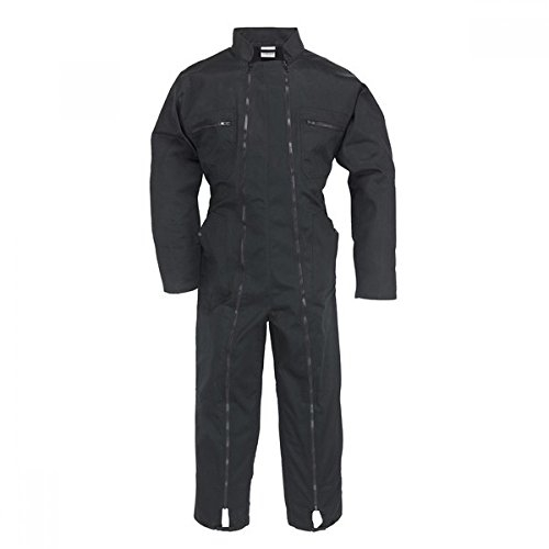 Combinaison de Travail 2 ZIP,Noir, L