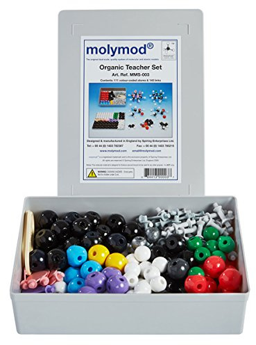 Molymod MMS-003 Organic Chemistry Molecular Model, Teacher Set (111 atom parts)