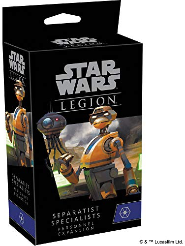 Atomic Mass Games | Star Wars Legion: Separatist Alliance Expansions: Separatist Specialists Personnel | Unit Expansion | Miniatures Game | Ages 14+ | 2 Players | 90 Minutes Playing Time