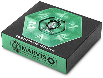 Marvis Tubenhalter in grün, pures Zahnpflegevergnügen