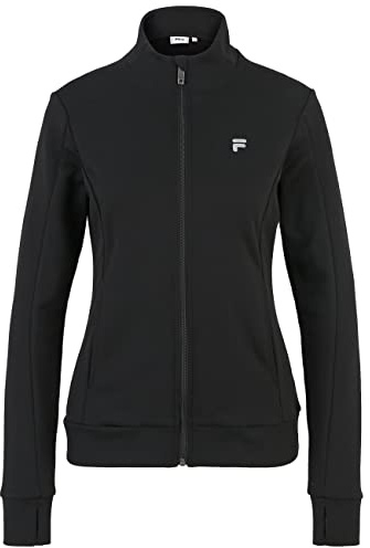 FILA Rangiroa, Chaqueta de pista para Mujer, Negro, M