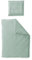 Ehrenkind® Bettwäsche-Set Musselin | 100% Bio-Baumwolle | Standard 100 by Oeko-TEX | 200x135cm + 80x80cm Jade | Bettwäsche 135x200