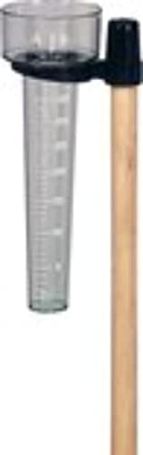 Synx Tools Regenmesser mit Stabhalter Regenmesser Gartenartikel Wettermesser Wetterartikel Inklusive Stock
