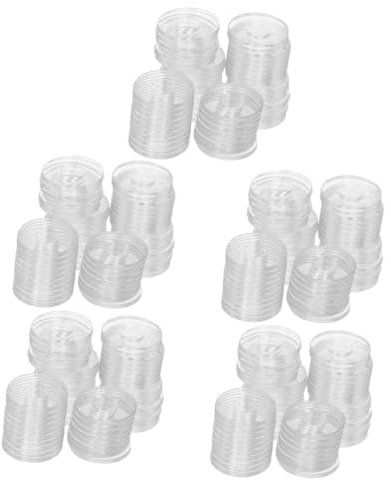 SOLUSTRE 2500 Stk Hochtemperaturisolierende Dichtung abdichtung seal Unterlegscheiben Vinyl-Befestigungsscheiben runde Dichtungen runden kleine Waschmaschine Weiche Unterlage