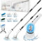 Electric Spin Scrubber, Electric Cleaning Brush Cordless Rechargeable with IPX7 Waterproof Performance, Power Scrubbers for Cleaning, Electric Scrubbers for Household Cleaning