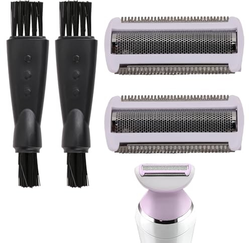 2 lame di ricambio per rasoio BRL130 BRL140 BRL175 BRL146 Bre620 Bre640 Bg2040 Bg2020 Wet & Dry Ladyshave - 2 lame da rasoio da donna
