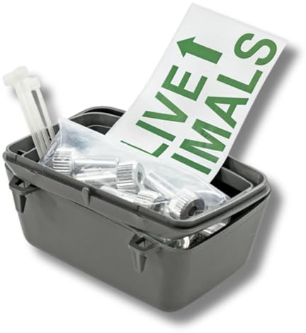 Pet’s Market Ciotola Kit da Viaggio con Viti e Adesivo Compatibile con Skudo 80 90 100 e Iata 4 5 6 7 8 Facile Montaggio