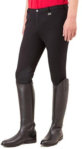 WALDHAUSEN ELT Reithose Funktion, Herrengrösse 54, schwarz