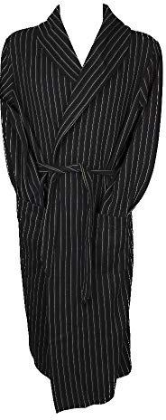 RAGNO Vestaglia da camera uomo invernale in jersey di misto cotone articolo U291NR, 384F Fantasia palma, Taglia 50