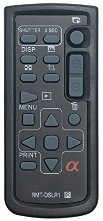 Allimity RMT-DSLR1 Replaced Remote Control Fit for Sony Alpha Digital Single Lens Reflex Camera DSLR-A700H DSLR-A900 DSLR-A700 DSLR-A700P