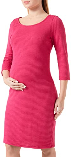 Noppies Damen Dress Zinnia 3/4 Sleeve Kleid, Fuchsia Red - N047, 40 EU