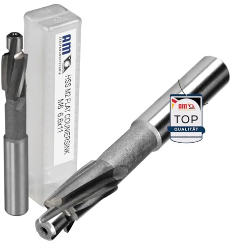 Svasatore piatto DIN 373 – M6, foro medio