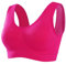 Memoryee Lot de 1 Soutiens-Gorge de Sport Femme sans Armatures Grande Taille Football Running Yoga Brassière Tenue Vêtements Rouge rosé XXL