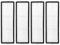 Saugroboter Zubehör, 4er Pack Filter Compatible für Dreame L10s Ultra,L10s Pro,D10s Plus,L10 Ultra,L10 Prime Ersatz Zubehör Auswaschbares Filter