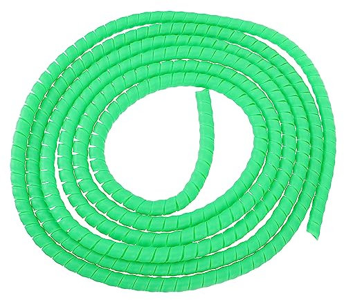 HOMSFOU Organisateur De Câbles Flexible Spirale Et Câbles USB Pc Et TV De Mètres pour Rangement Ordonné Et Pratique