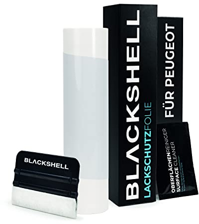 Blackshell® Ladekantenschutz Folie passend für Peugeot 308 III SW (Kombi) | Typ P51 | Bj. ab 2021 Transparent - passgenauer Stoßstangenschutz inkl. Set für Folierung