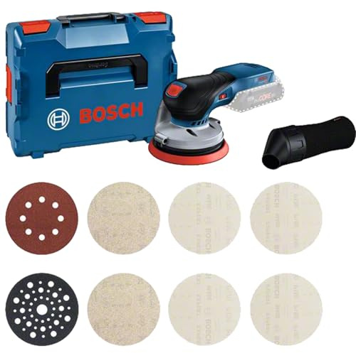 Bosch Professional Exzenterschleifer Akku-Exzenterschleifer GEX 18V-125 Professional + M480 Starter-Set