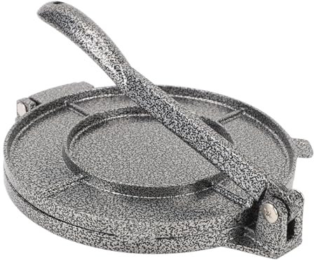 Pressa per Tortilla, 6,3 Pollici in Lega di Alluminio per Pasta di Farina Tortilla Taco Press Roti Maker per Colazione Domestica, Pressa per Tortilla per Farina per Prensa Para