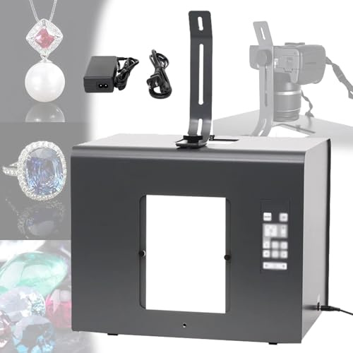 Scatola luminosa portatile per studio fotografico con 6 modalità di illuminazione regolabili, ideale per la fotografia professionale di prodotti di piccoli oggetti