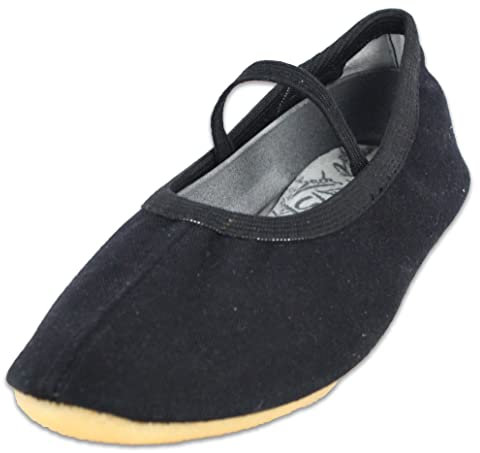 Beck Mädchen Freeliner Gymnastikschuhe, Schwarz, 33 EU
