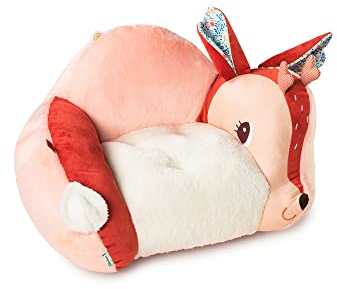 Lilliputiens - Kinderstuhl Stella das REH - Bequemer und spielerischer Stoffstuhl mit Ohren und zauberhaften Details - Ideal für Kinderzimmer oder Spielzimmer - Ab 12 Monaten - 83325