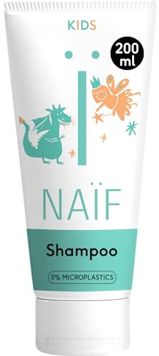 Naïf Kids Shampoo - 200ml - für Kinder - Auf Basis natürlicher Inhaltsstoffe - Ohne Mikroplastik