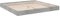 vidaXL Bettgestell Betongrau 180x200 cm Holzwerkstoff