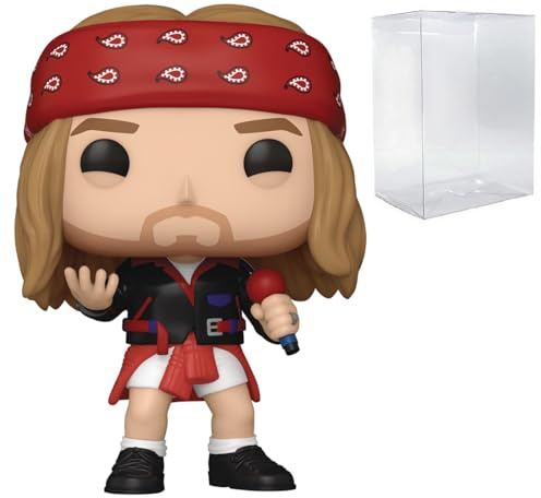 POP Rocks: Guns N' Roses - Axl Rose (1992) Limited Edition Chase Funko Vinyl Figure (Bundled with Compatible Box Protector Case), Multicolored, 3.75 inches